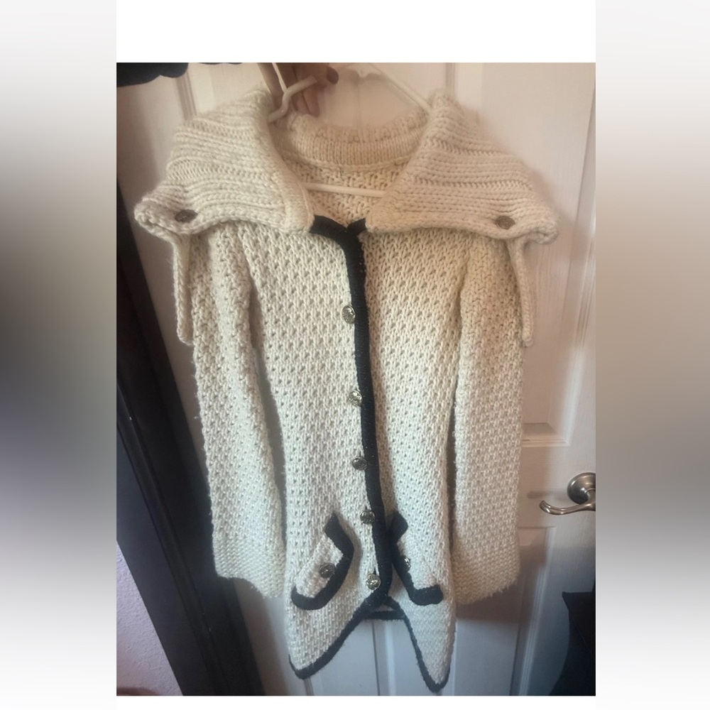 VINTAGE-Miss Sixty vintage knitted wool CARDIGAN XS